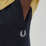 Bermuda in felpa di cotone S8505 608 FRED PERRY Navy 