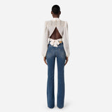 Jeans a zampa PJ26I36E3 104 ELISABETTA FRANCHI Denim 