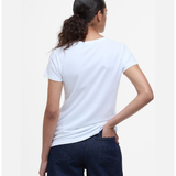 T-Shirt manica corta LTS0666 LTS WH11 BARBOUR White 