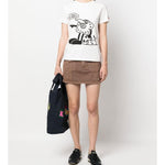 T-Shirt manica corta stampata FD52TS0484SG 02 KENZO Off white 