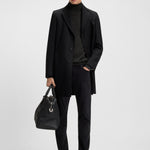 Maglia collo alto in lana merinos 50468262 10241489 01 002 BOSS Black melange 