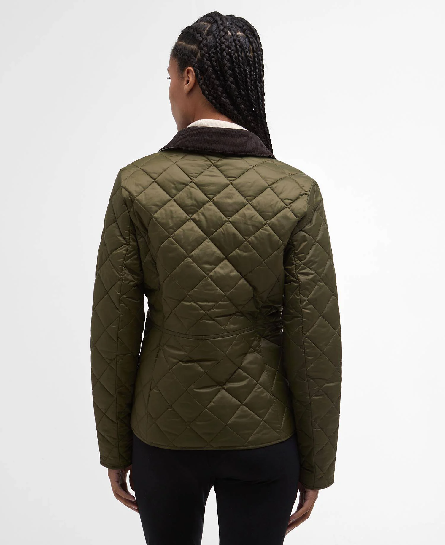 Giacca trapuntata LQU1012 LQU OL51 BARBOUR Olive/pale pink 