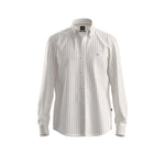 Camicia button down in lino 50560595 10279014 01 286 BOSS Open beige 