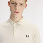 Polo manica corta M6000 13B FRED PERRY Ecru/grassroots 