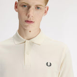 Polo manica corta M6000 13B FRED PERRY Ecru/grassroots 