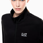 Felpa con zip Dynamic Athlete in tessuto tecnico Natural VENTUS7 ASV 7W001152 AF12501 UC001 EA7 Black 