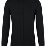 Maglia con zip 50468254 10241502 01 001 BOSS Black 
