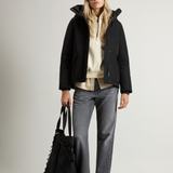 Giacca imbottita in con cappuccio CFWWOU2075FRUT0001 BLK WOOLRICH Black 