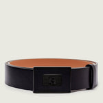 Cintura con fibbia logata CT77S56E2 110 ELISABETTA FRANCHI Nero 