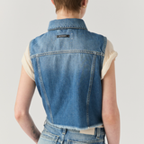 Gilet in denim RND90136 D606 2862 C0999 ROY ROGER'S Denim 