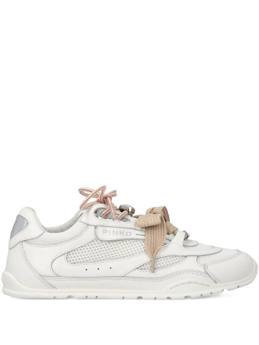 Sneaker in pelle e gomma SS0185P132 Z1B PINKO White 