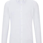 Camicia slim fit in tessuto tecnico 50490393 10225157 02 100 BOSS White 