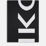 Sciarpa con logo lettering 105988A2Z5 ZZ2 PINKO Nero/bianco 