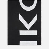 Sciarpa con logo lettering 105988A2Z5 ZZ2 PINKO Nero/bianco 