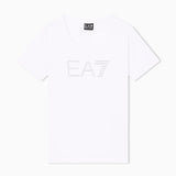 T-Shirt in jersey stretch 7W000536 AF10373 U0002 EA7 White 