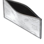 Portacarte in pelle specchiata MVG0513 PLE010N 70 PHILIPP PLEIN Silver 