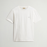 T-Shirt in puro cotone con logo CFWOTE2010MRUT5334 8270 WOOLRICH Arctic white 