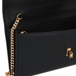 Baguette in ecopelle con catena BS32A51E2 110 ELISABETTA FRANCHI Nero 