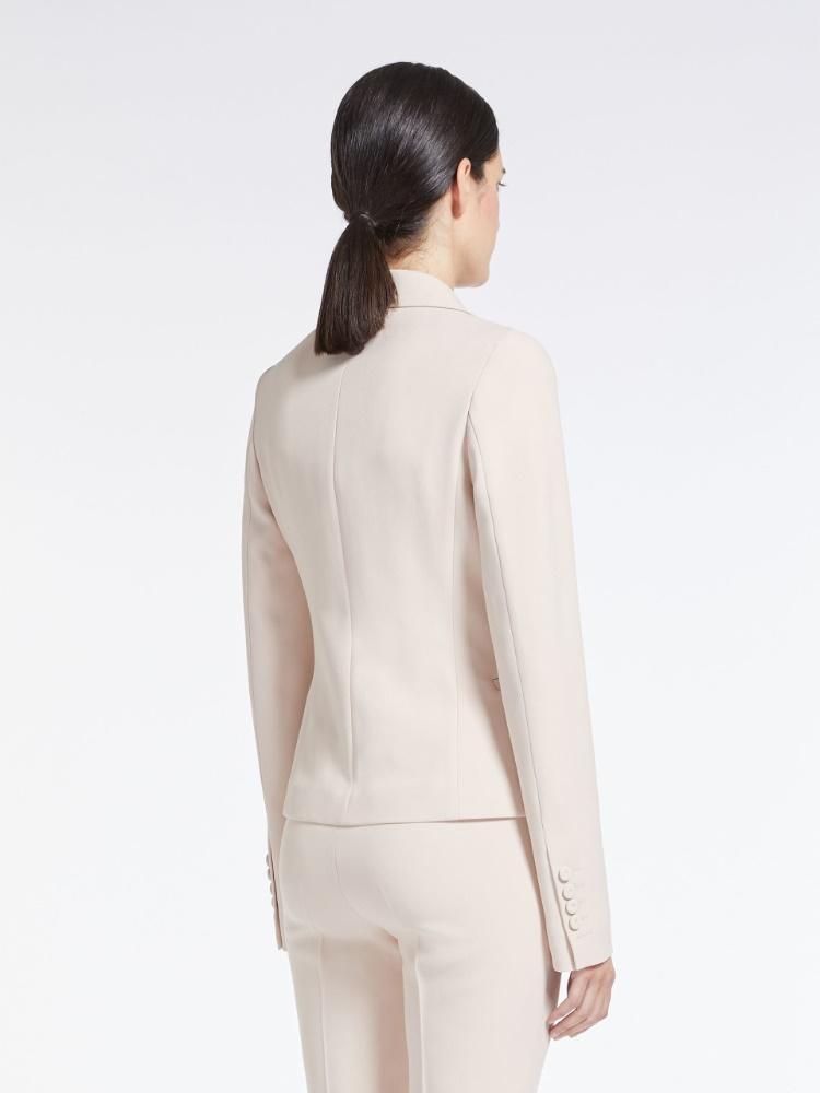 Blazer in cady Agiate 2360410334 014 MAX MARA STUDIO Poudre 