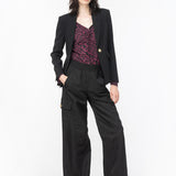 Blazer monopetto 100180A14I Z99 PINKO Black 