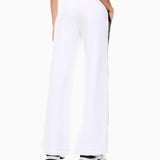 Pantaloni in jersey di cotone e modal 7W000961 AF12501 U0002 EA7 White 