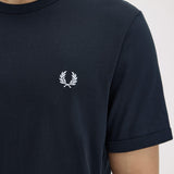 T-Shirt manica corta M3519 608 FRED PERRY Navy 