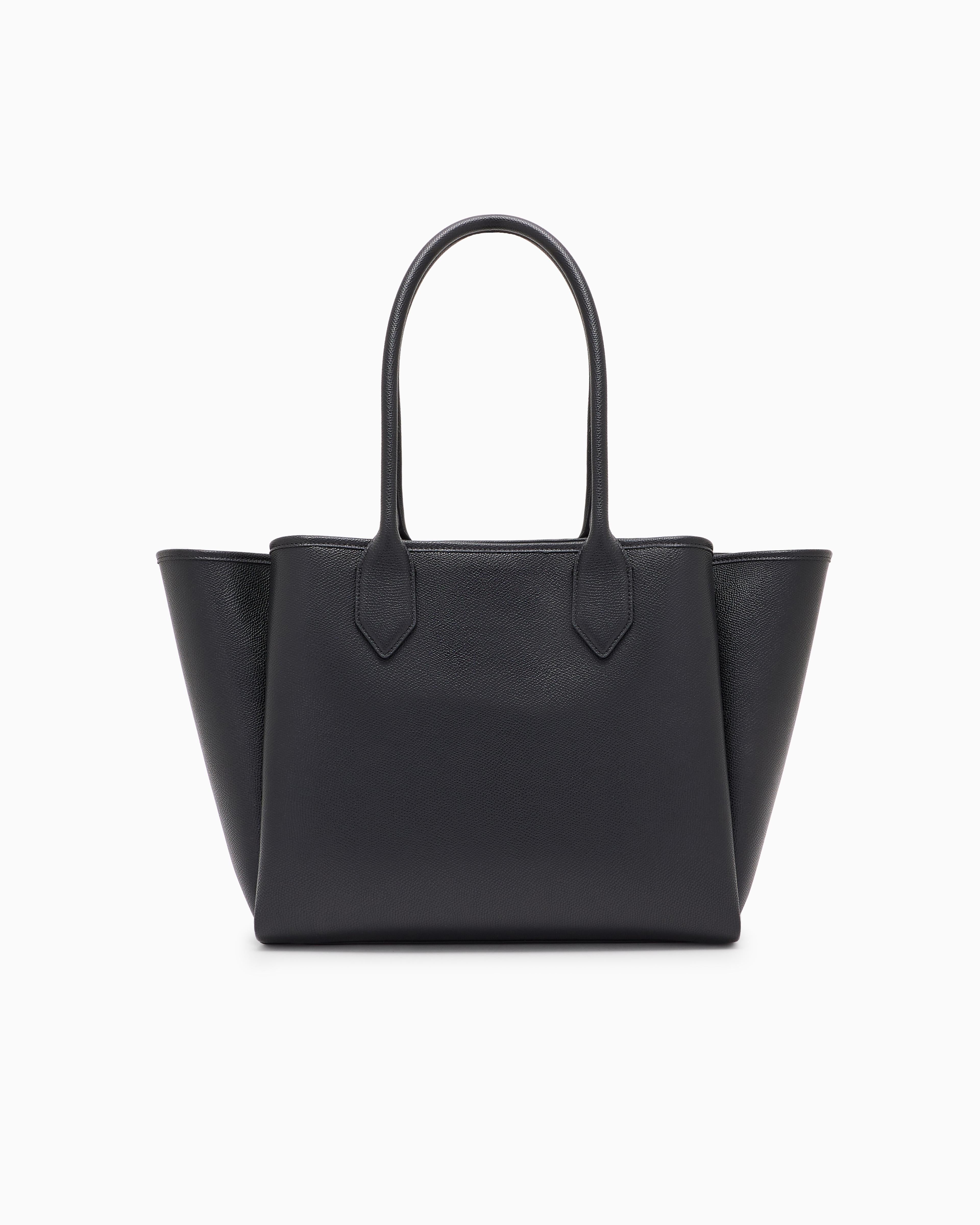 Borsa in ecopelle EW002330 AF17799 MC149 EMPORIO ARMANI Nero/taupe 
