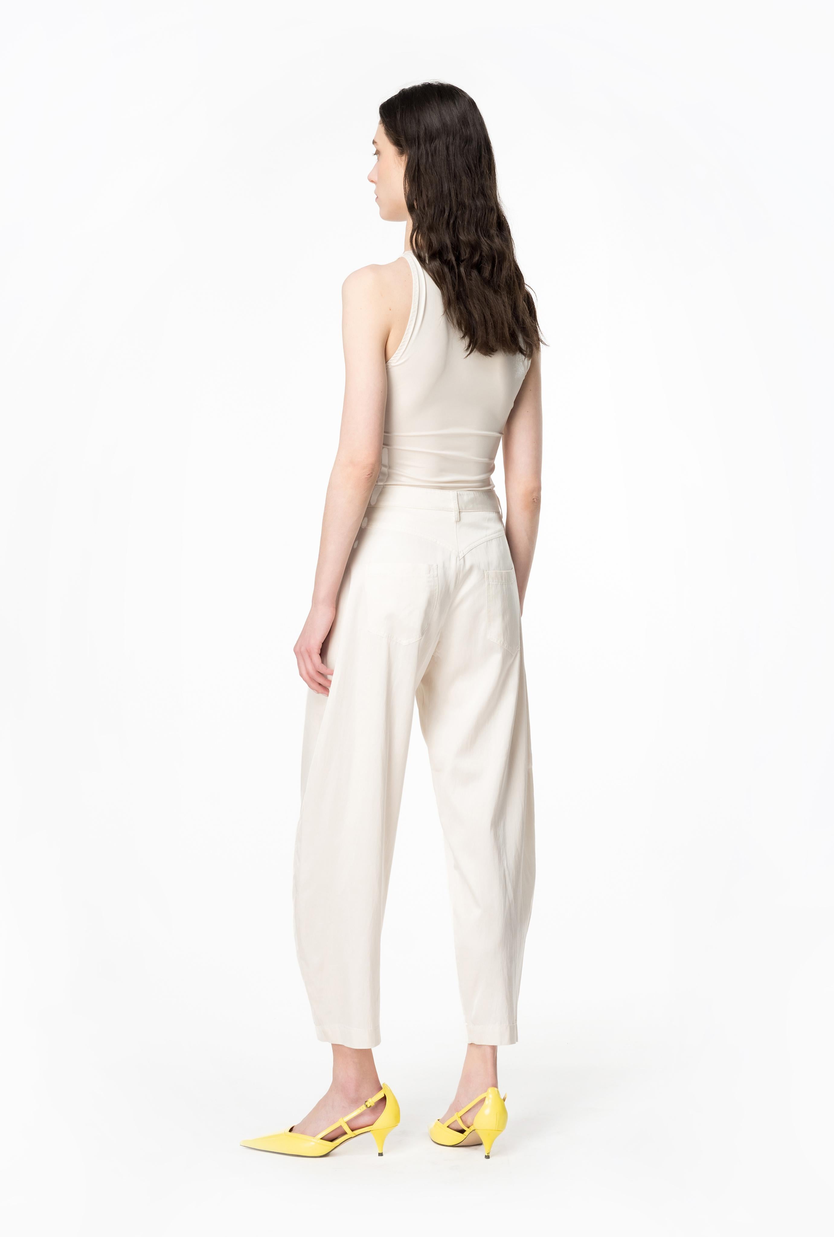 Pantaloni vestibilità comoda 103350A1U1 P97 PINKO Rosa 