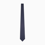 Cravatta in pura seta monogram jacquard 340075 CC113 00036 EMPORIO ARMANI Blu notte 