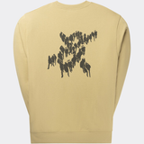 Felpa girocollo SHIELD CROWD RELAXED SWEATER 2411066 TAOS BEIGE DAILY PAPER Taos beige 