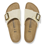 Ciabatta in pelle CATALINA CB 1029393 PEARL WHITE BIRKENSTOCK Pearl white 