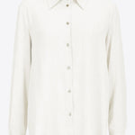 Camicia in jacquard chevron TEMPERATURA 1 Z06 PINKO White 
