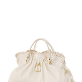 Borsa tote in ecopelle 12402131 IVORY ERMANNO FIRENZE Ivory 