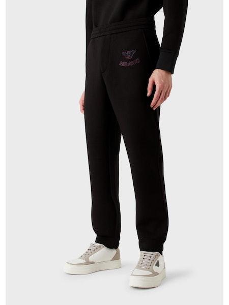 Jogger in felpa 6L1P6T 1JV9Z 0999 EMPORIO ARMANI Black 