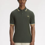 Polo manica corta M3600 05B FRED PERRY Hntngr/lgic/lmnb 