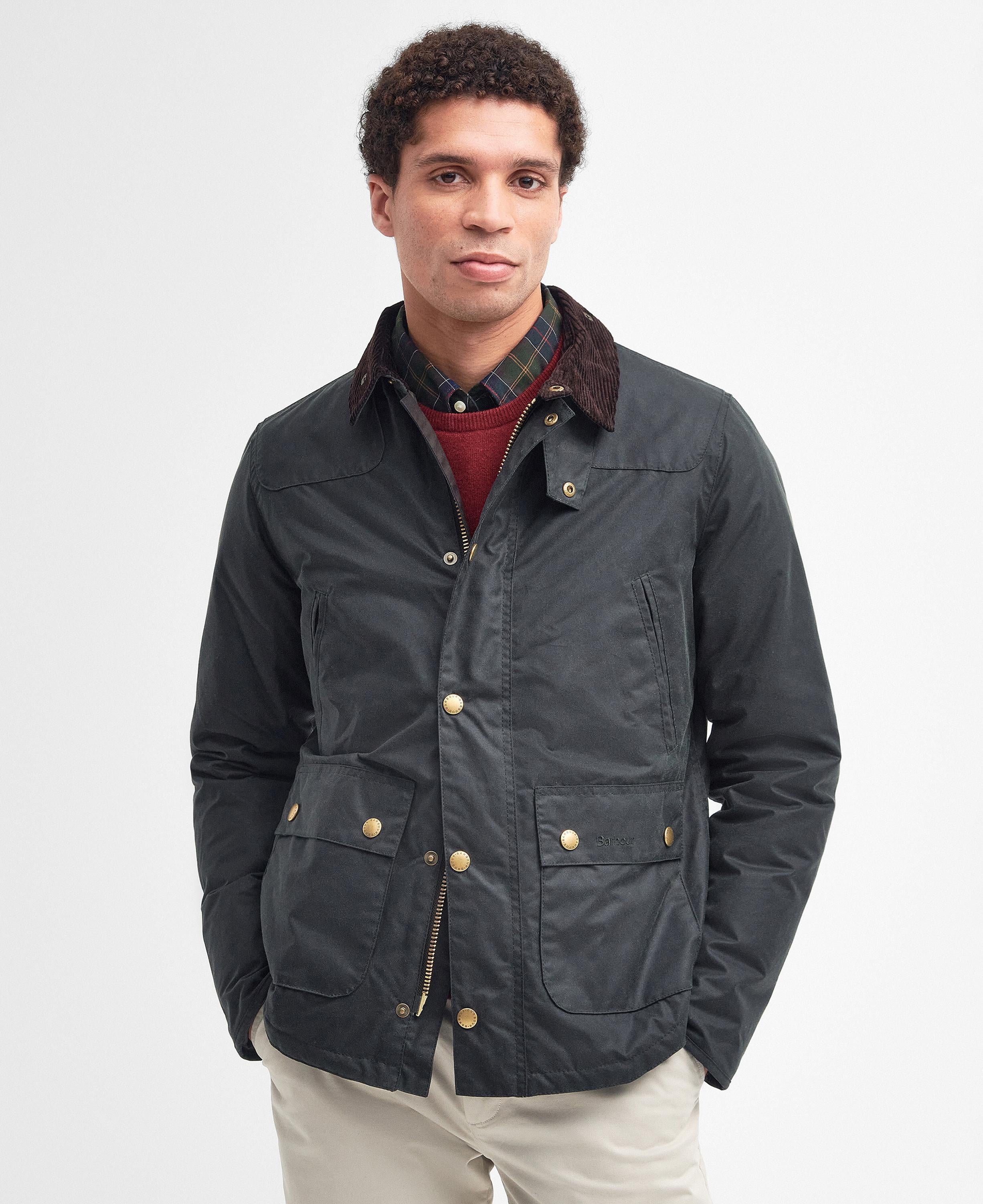 Giacca in cotone cerato MWX1106 MWX SG51 BARBOUR Sage 