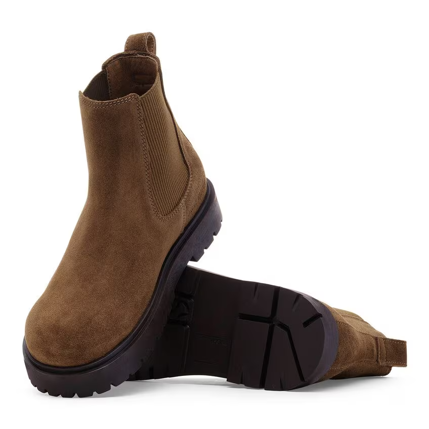 Stivale in suede HIGHWOOD SLIP ON MID 1030115 DARK TEA BIRKENSTOCK Dark tea 