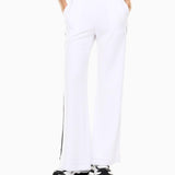 Pantaloni in jersey di cotone e modal 7W000961 AF12501 U0002 EA7 White 