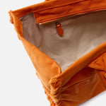 Borsa shopper media in canvas 106673A3A4 A76 PINKO Arancio bruciato 