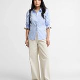 Camicia in cotone oxford LSH1409 LSH BL13 BARBOUR Pale blue/hessian tartan 