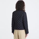 Piumino super leggero con trapunta a rombi PED5617 01182030 NER PEUTEREY Nero 