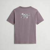 T-Shirt in puro cotone con logo CFWOTE2010MRUT5334 31193 WOOLRICH Shark 
