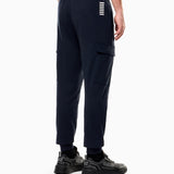 Pantaloni cargo Core Identity in cotone 8NPP67 PJVRZ 1562 EA7 Blue 