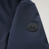Giacca Pacific in Tech Softshell CFWOOU0791MRUT3496 3989 WOOLRICH Melton blue 