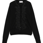 Cardigan con pizzo D46EN016EA2 MF099 ERMANNO FIRENZE Nero 