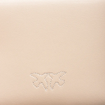 Portafoglio in pelle 100249A2AN C50Q PINKO Begie-grigio fumo antique 
