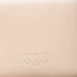 Portafoglio in pelle 100249A2AN C50Q PINKO Begie-grigio fumo antique 