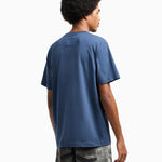 T-shirt in jersey stampa EAT NYC Capsule New York EM003622 AF14836 MB376 EMPORIO ARMANI Hotdog blu 