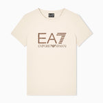T-shirt in jersey elasticizzato Graphic Series 7W000993 AF18401 U1088 EA7 Beige 
