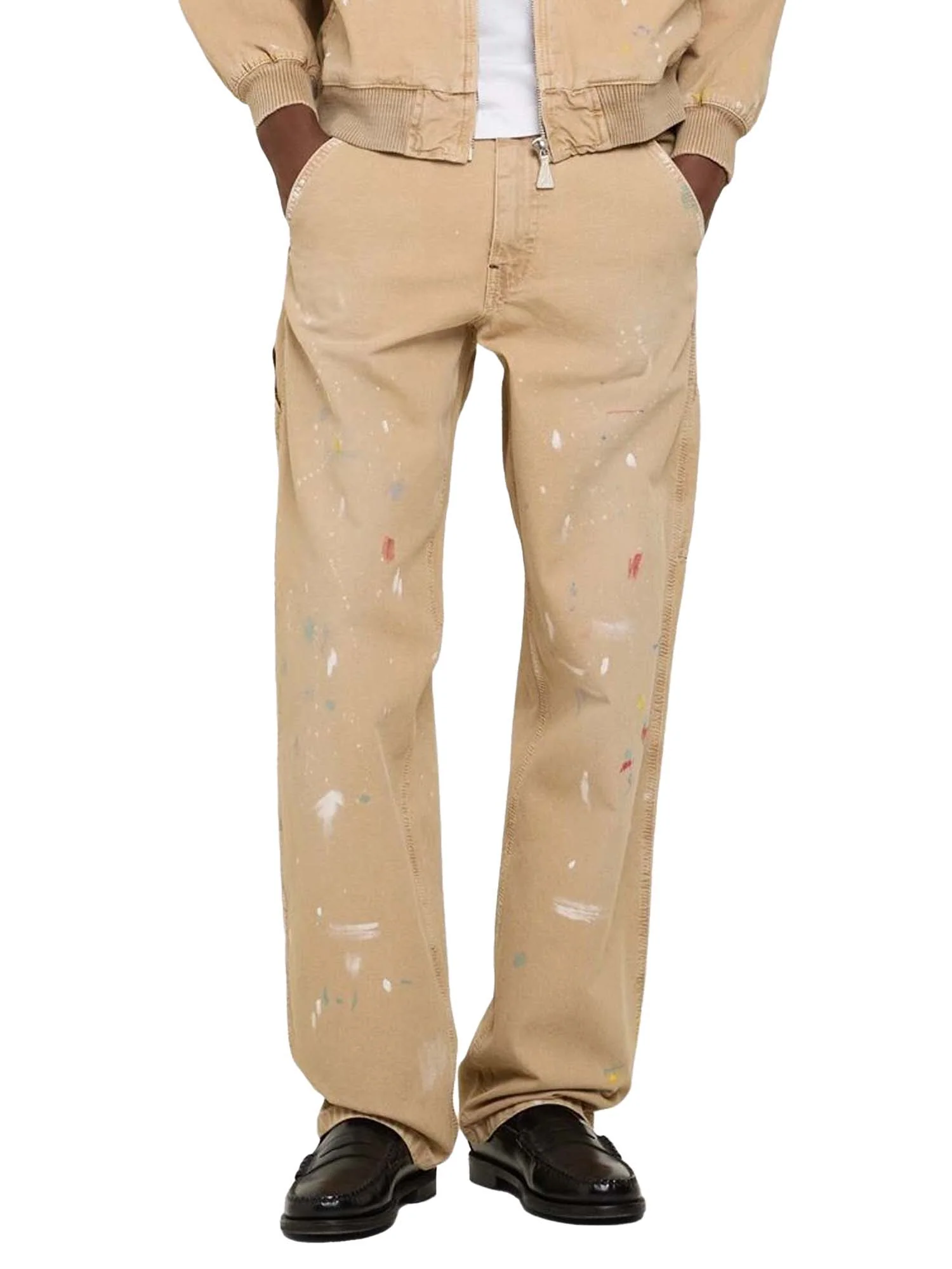 Pantalone work RDV015 CL40 2941 C0273 ROY ROGER'S X DAVE'S NEW YORK Rust 